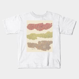 Sandy Trifecta Sand Painting Kids T-Shirt